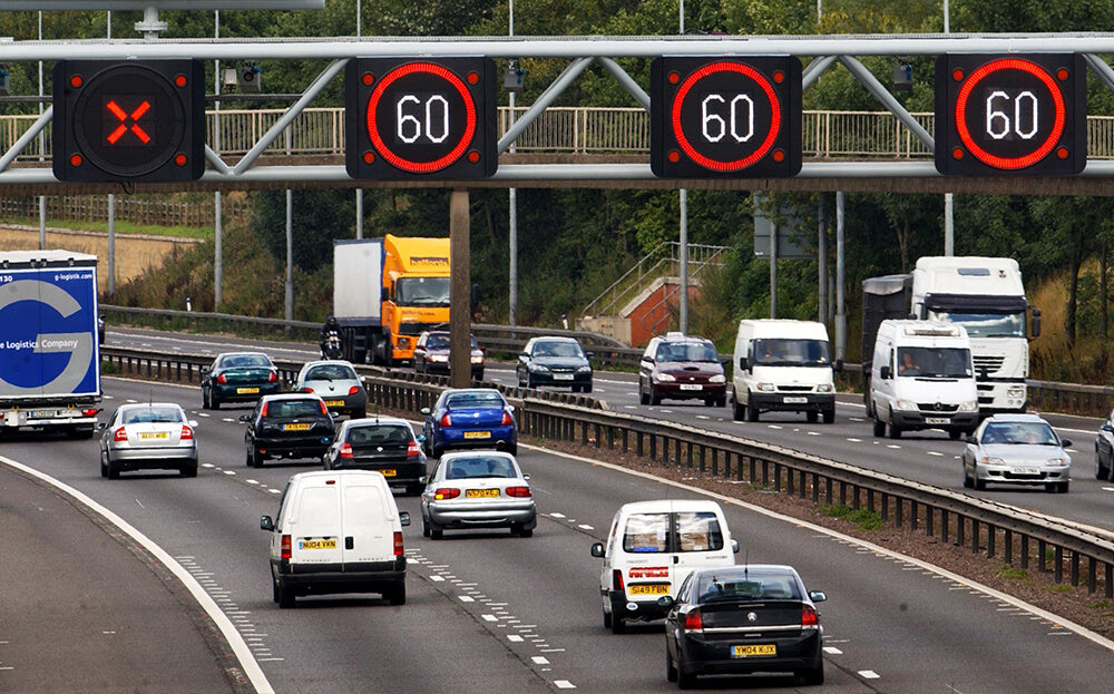 Road Angel Adds Smart Motorway Speed Limits