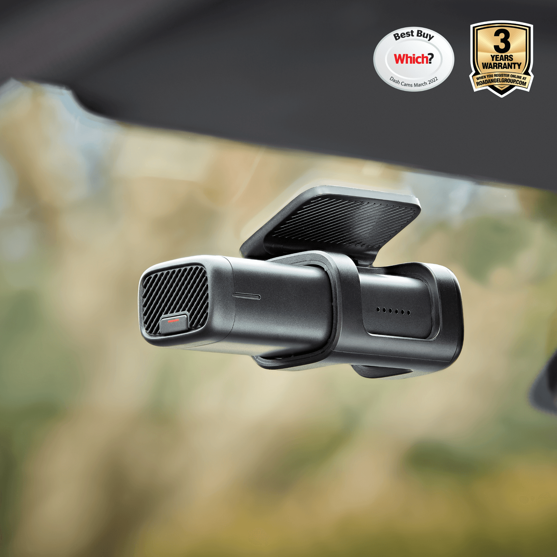Road Angel Halo Ultra 4K Dash Cam - Welcher ist der beste Kauf! mit Parkmodus und internem 64-GB-SSD-Speicher
