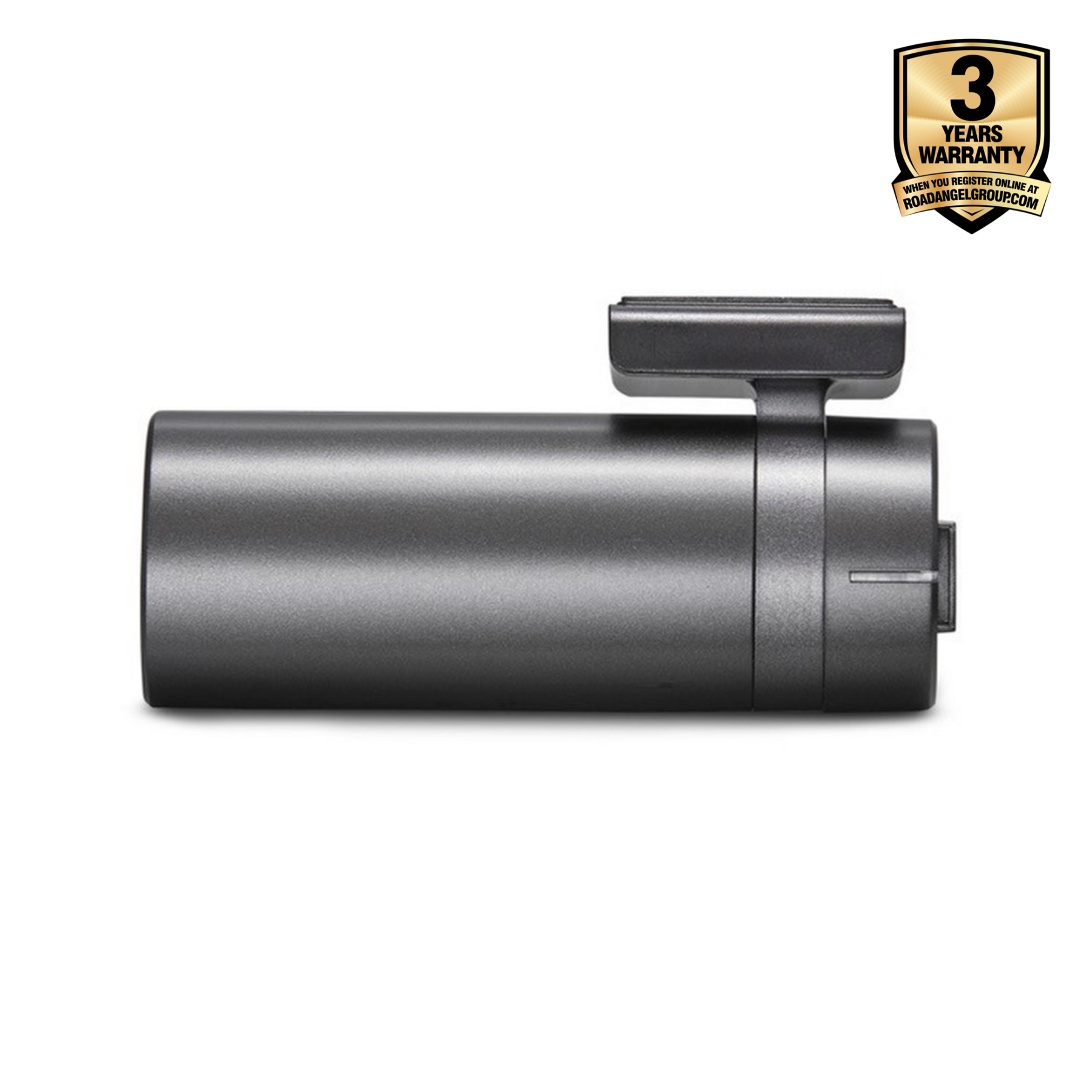 Road Angel Halo Go Compact Dashcam avec carte SD et câbles dans le paquet