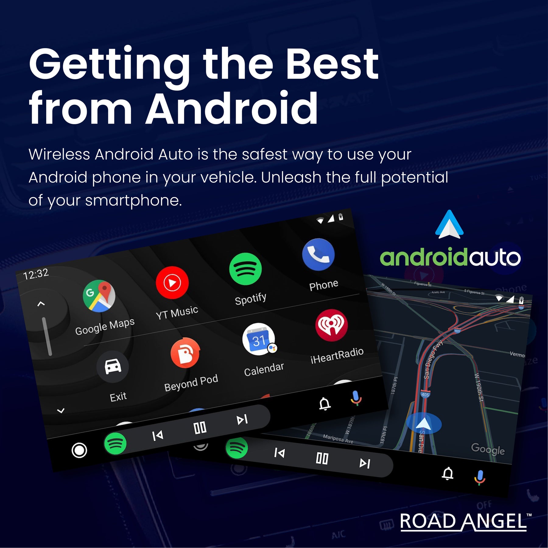 Adaptateur de câble pour Android Auto Road Angel RAAA1
