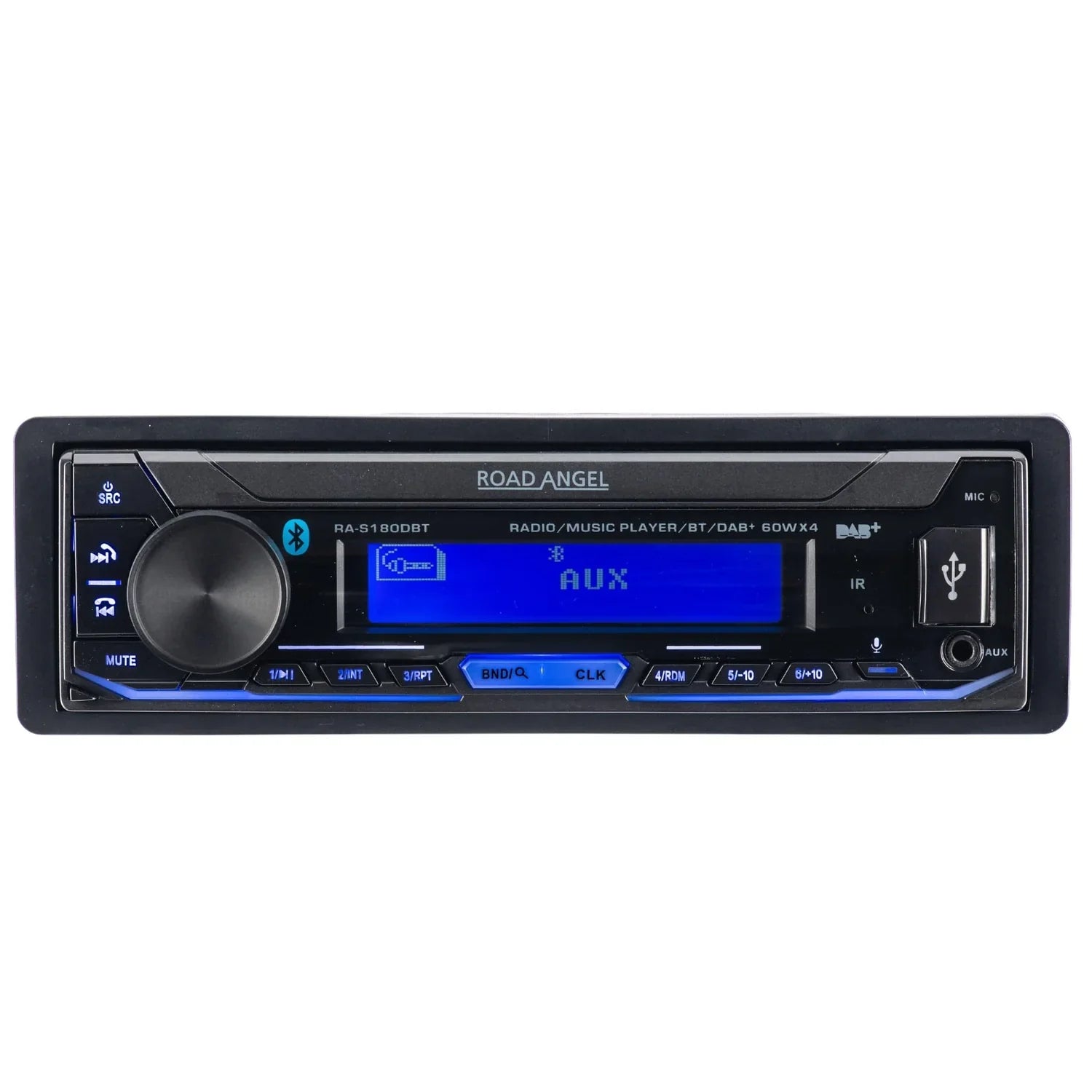 Road Angel RA-S180DBT Mechloser digitaler Mediaplayer mit Bluetooth und DAB