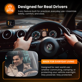 NEW - HWK5VC-OBD Road Angel Halo Dash Cam 5V 2-in-1 Hardwire Kit- USB Type-C, Fuse Taps & OBD 2