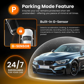 New - Halo Spark Full HD 1080p Single Dash Camera With Parking Mode & Winter Mode (USB-C)