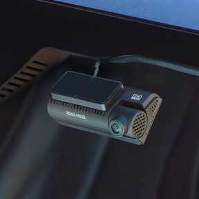 Road Angel Halo Play 4K Dual Dash Cam with 3.2" Screen, Parking Mode & Quick Release mounting